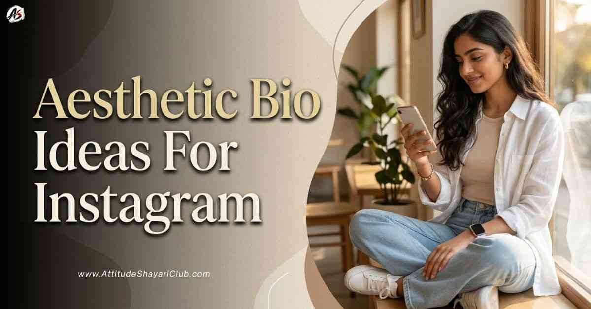 Aesthetic Bio Ideas For Instagram​