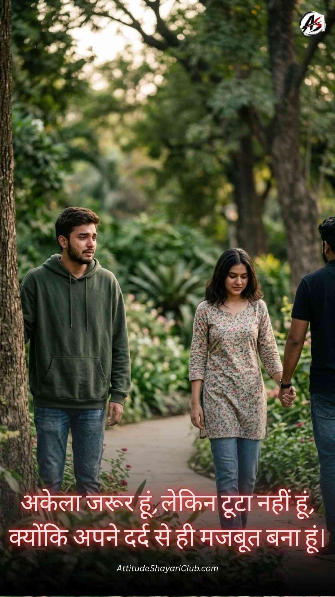Alone Sad Quotes In Hindi​_New