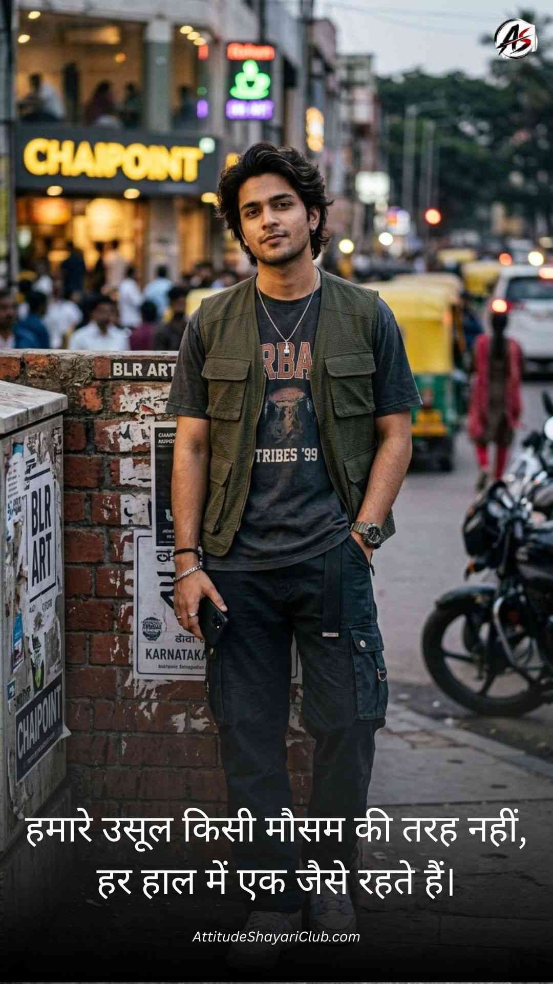 Attitude Boy Shayari In Hindi​