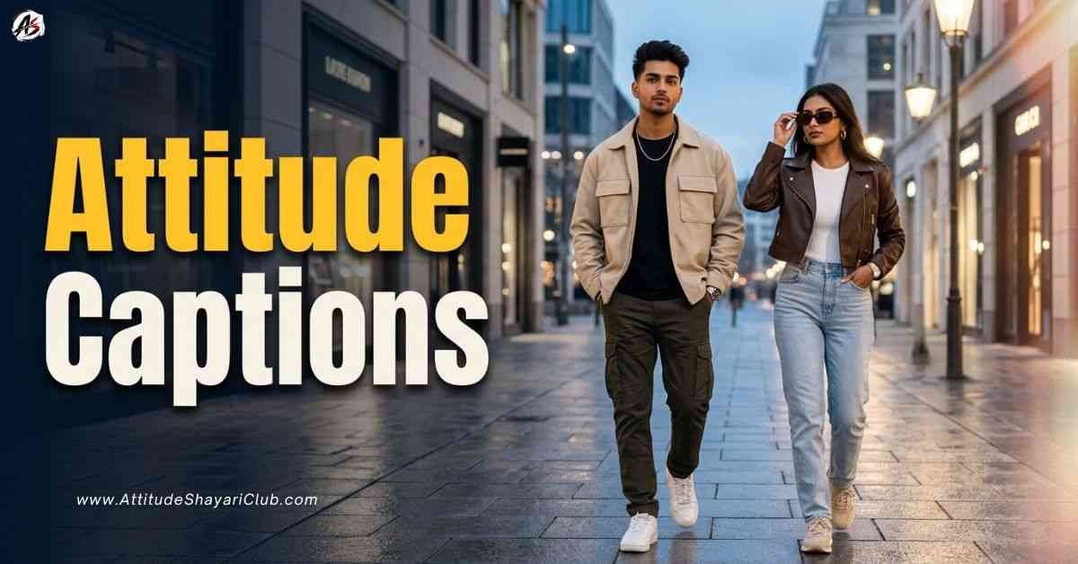 Attitude Captions​