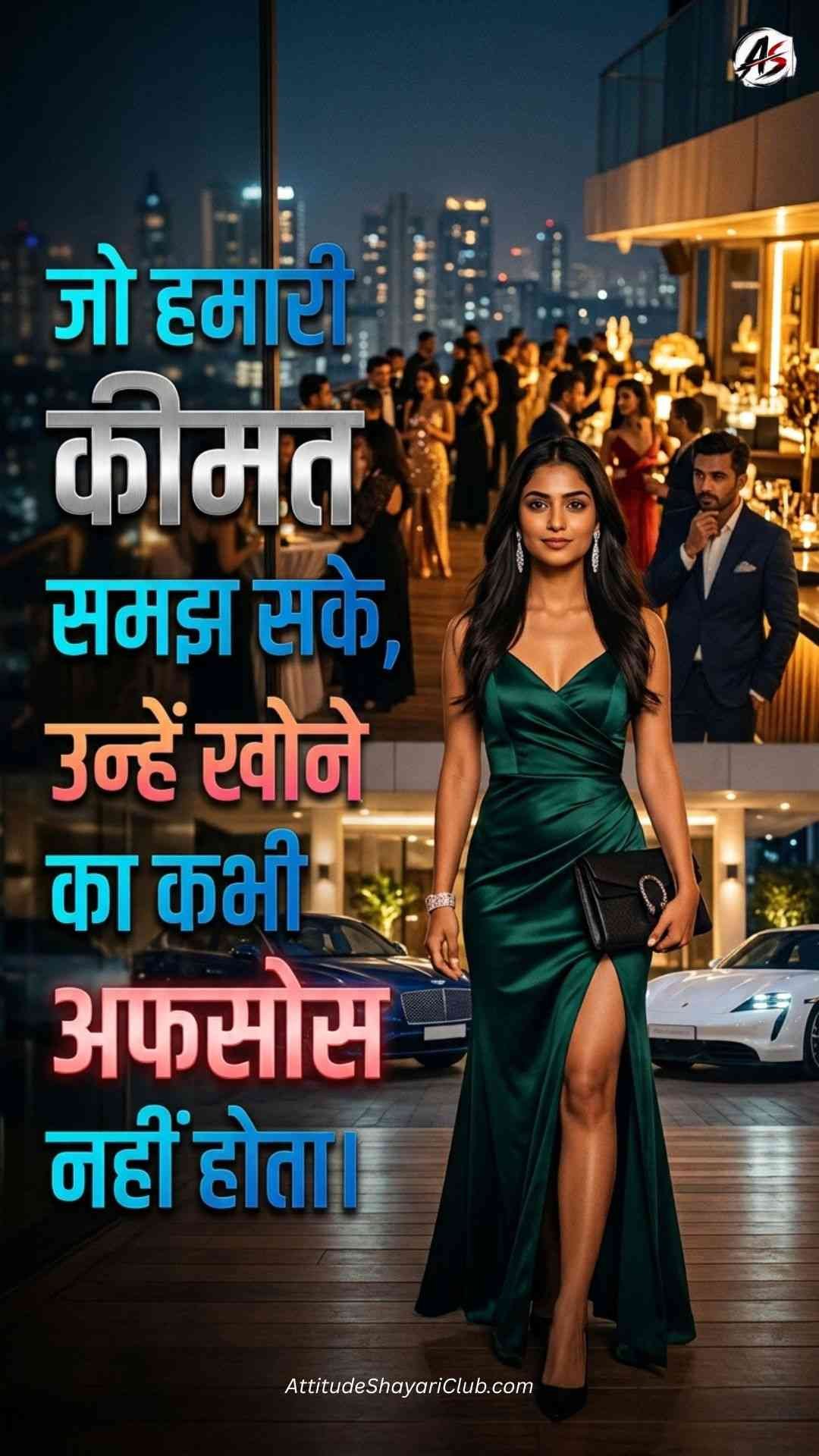 Attitude Girl Shayari​_New