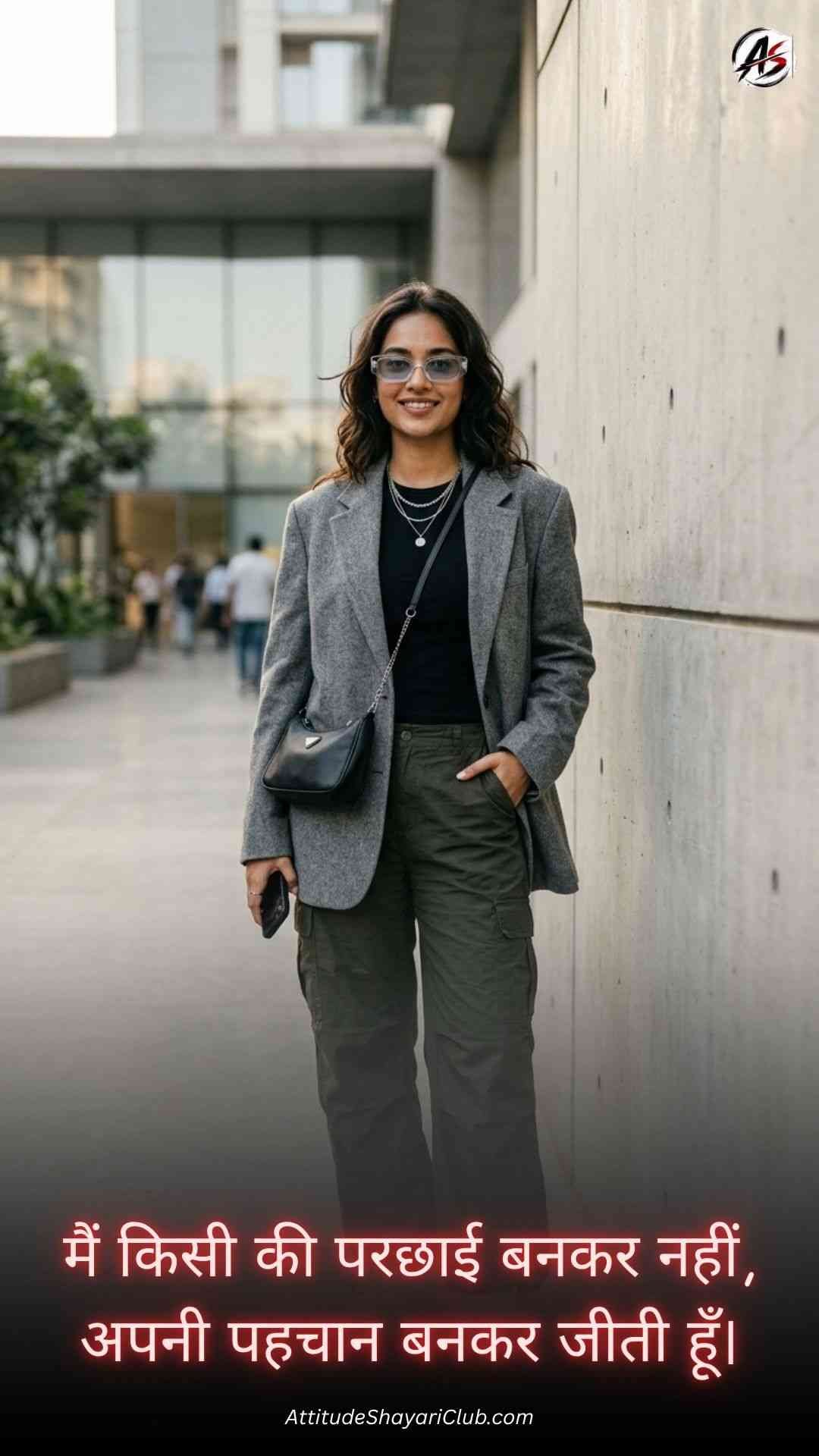 Attitude Quotes For Girls In Hindi​