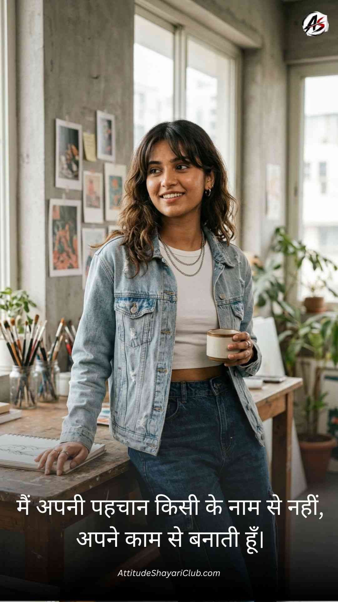 Attitude Quotes For Girls In Hindi​