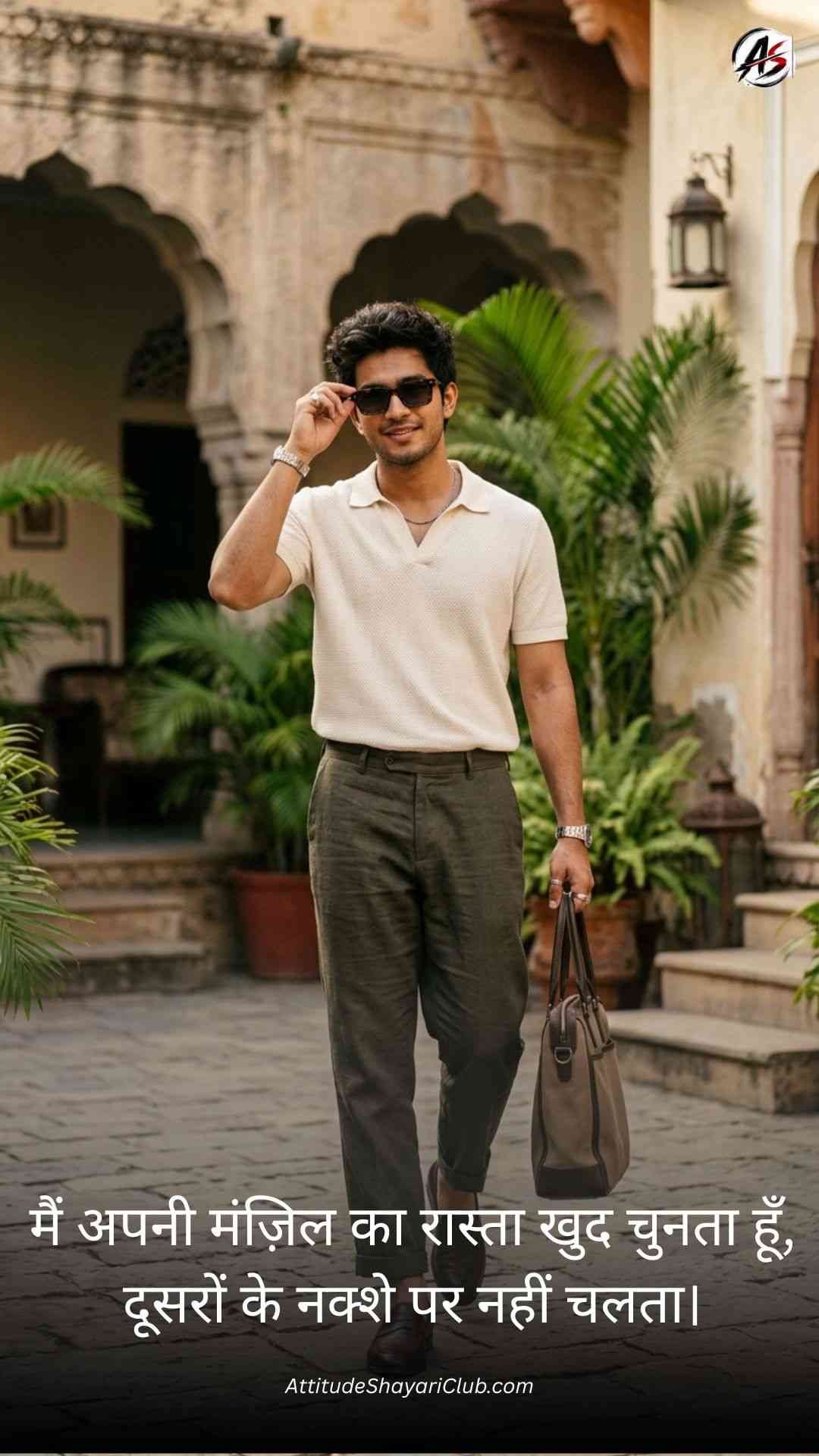 Attitude Quotes In Hindi For Boy​