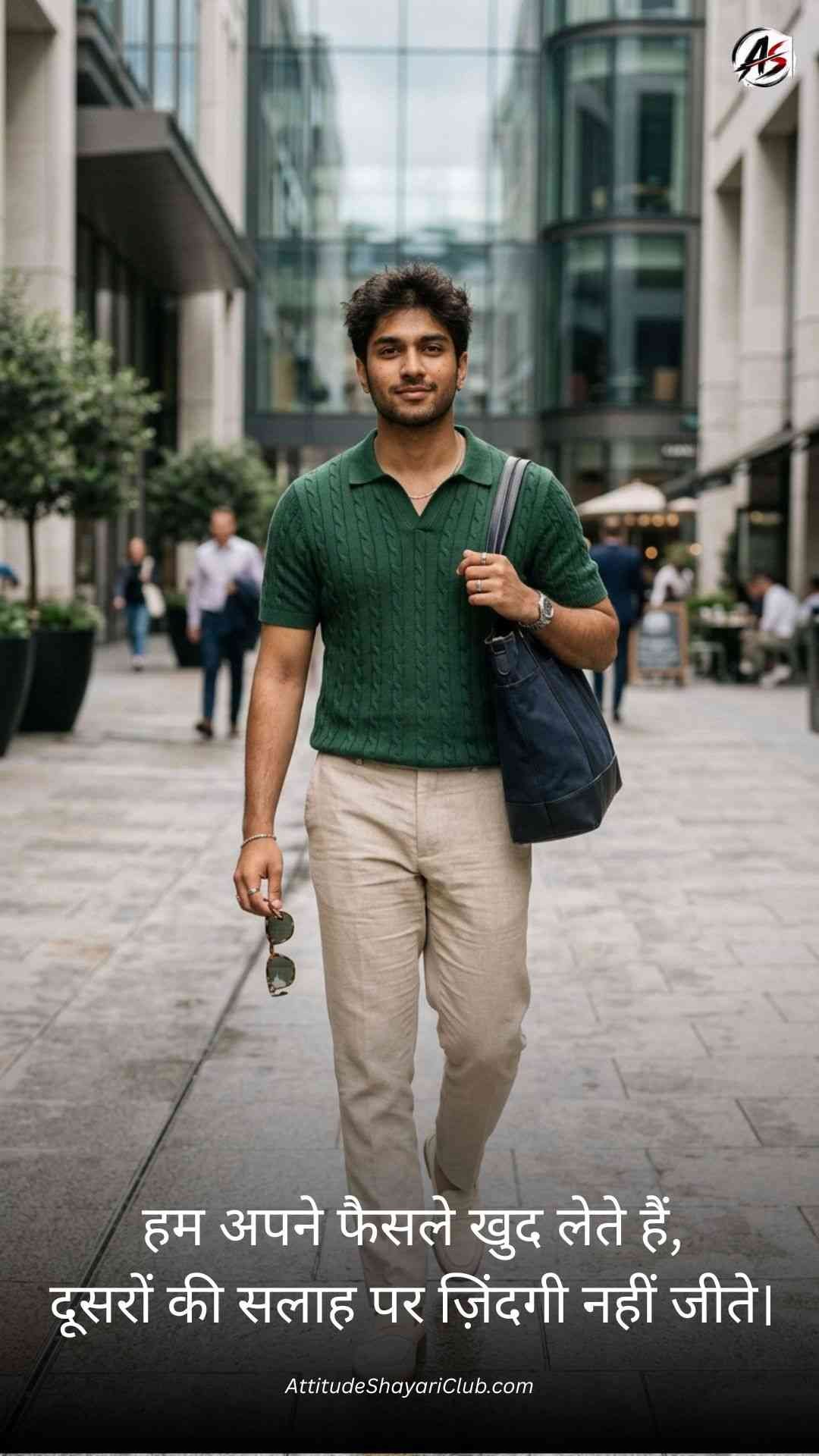 Attitude Shayari For Boys In Hindi​_New