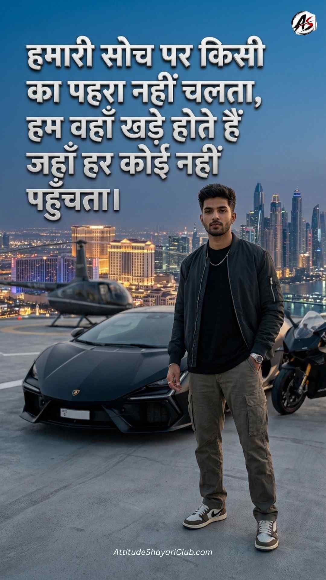 Attitude Shayari In Hindi​