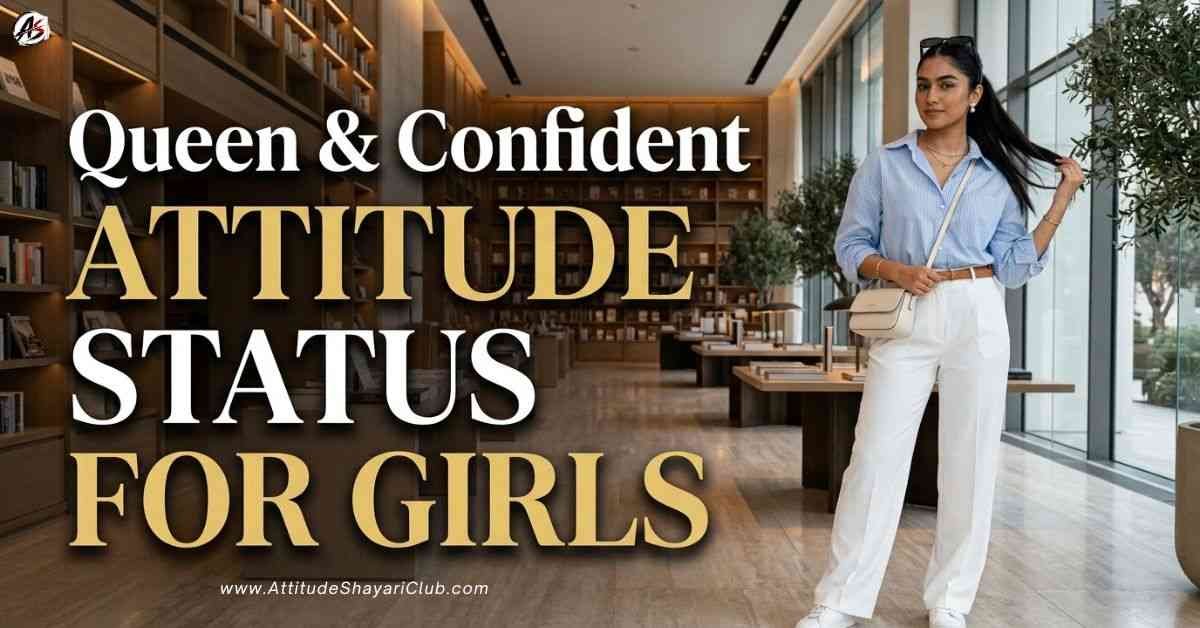Attitude Status For Girls 555+ Queen & Confident Status