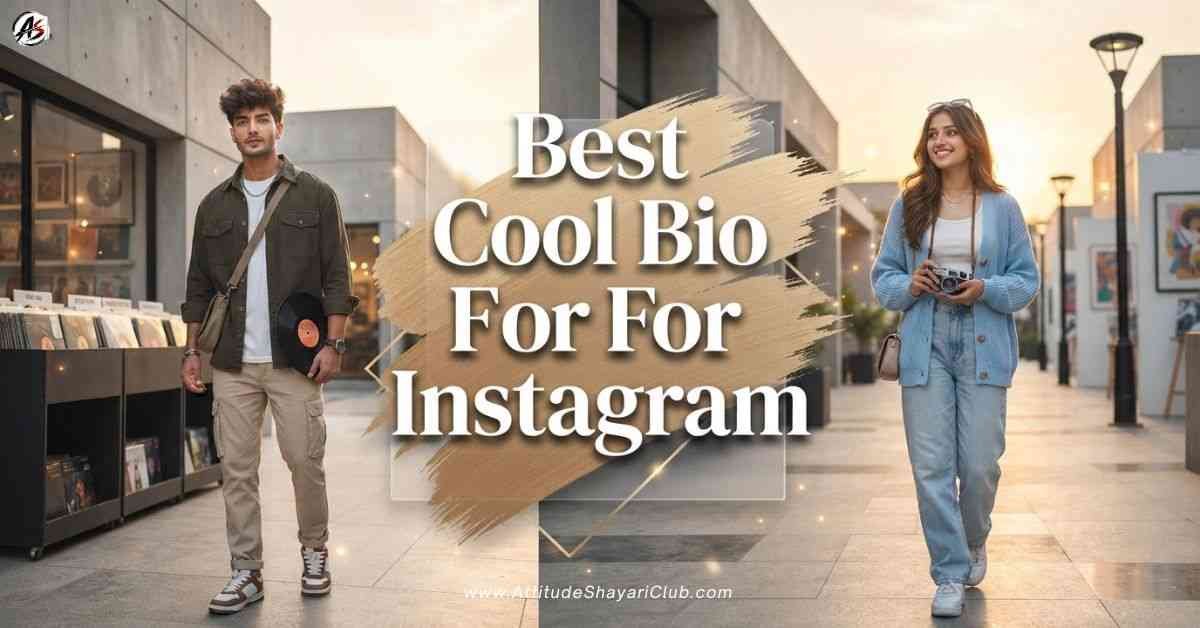 Best Cool Bio For Instagram​
