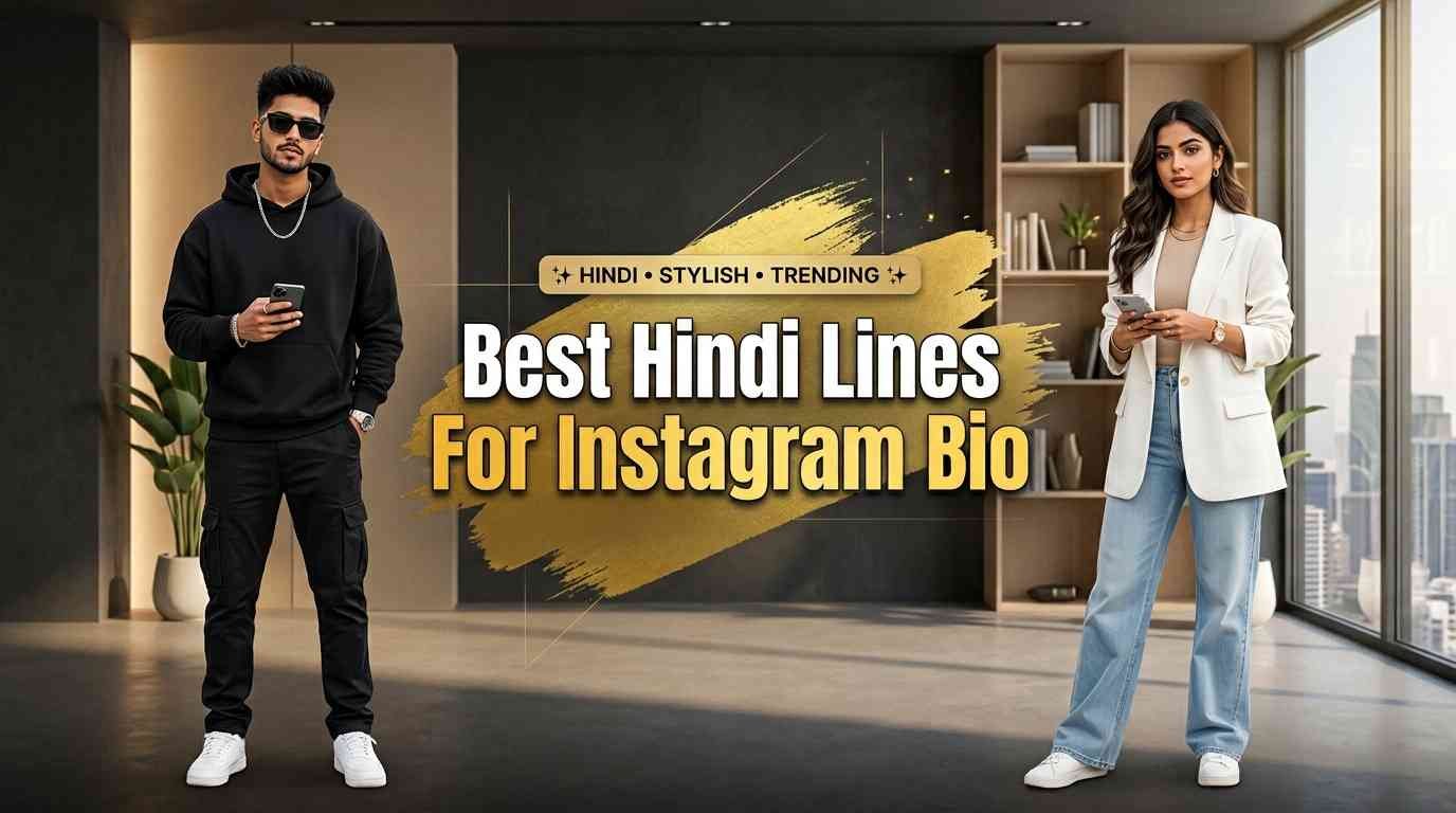 Best Hindi Lines For Instagram Bio​