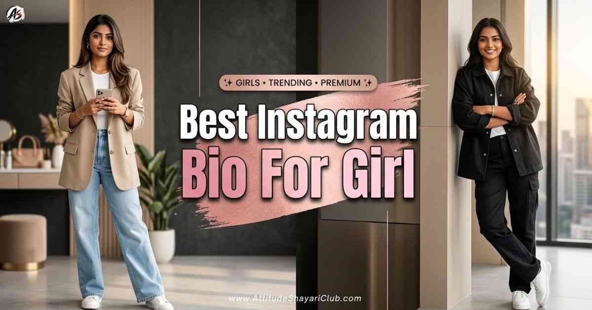 Best Instagram Bio For Girl​