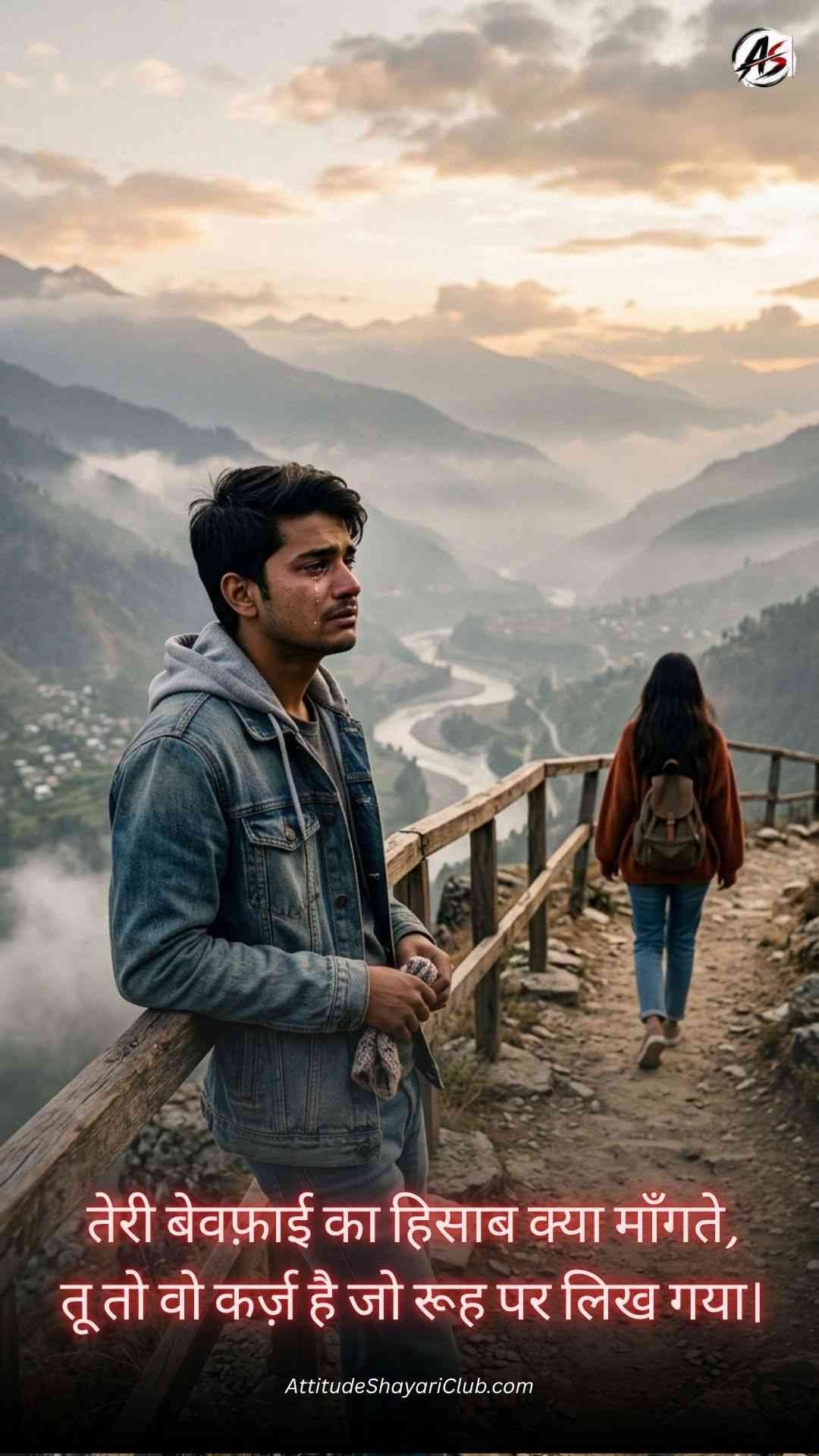 Bewafa Shayari Photo​