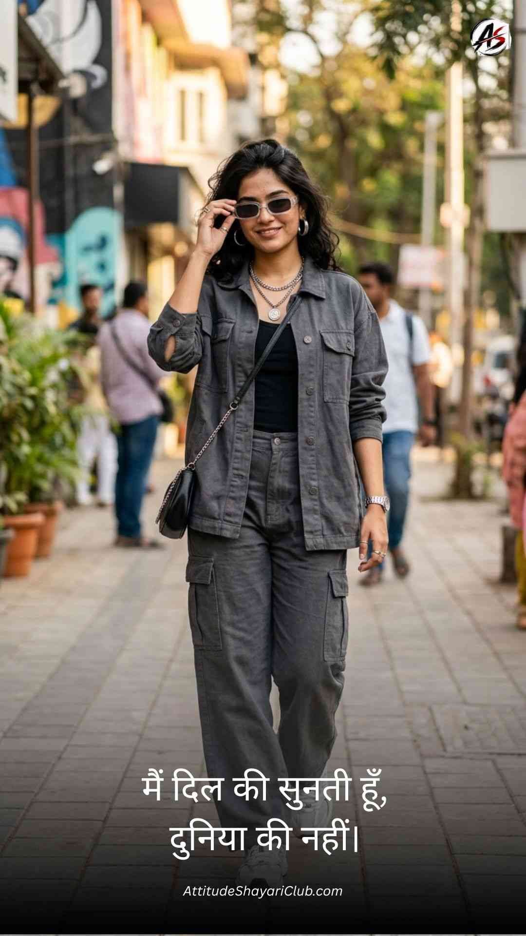 Bindass Attitude Status For Girls​