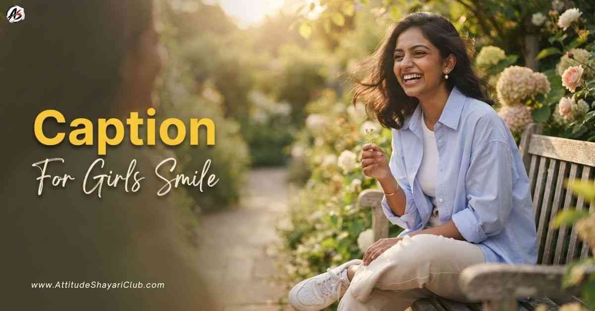Caption For Girls Smile​