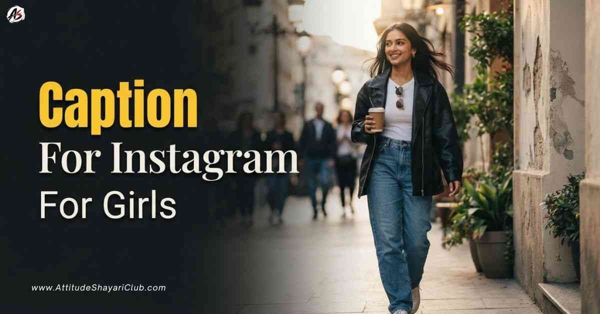 Caption For Instagram For Girls​