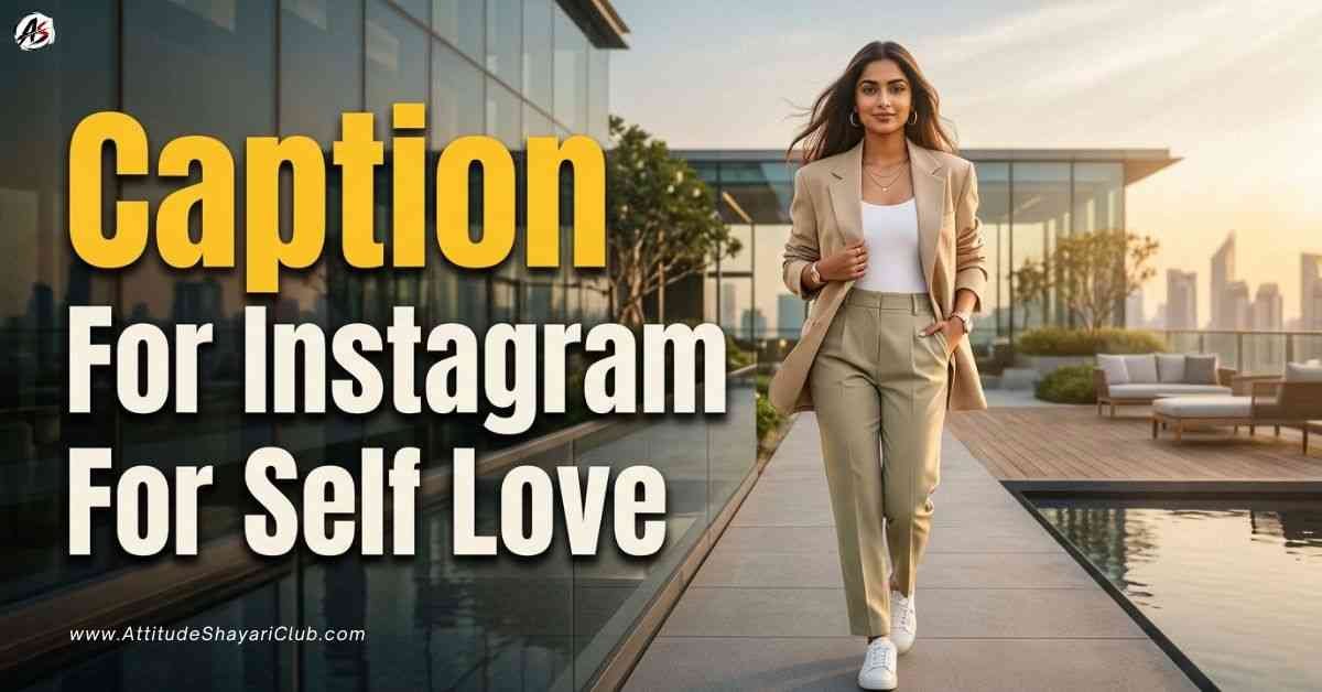Caption For Instagram For Self Love​
