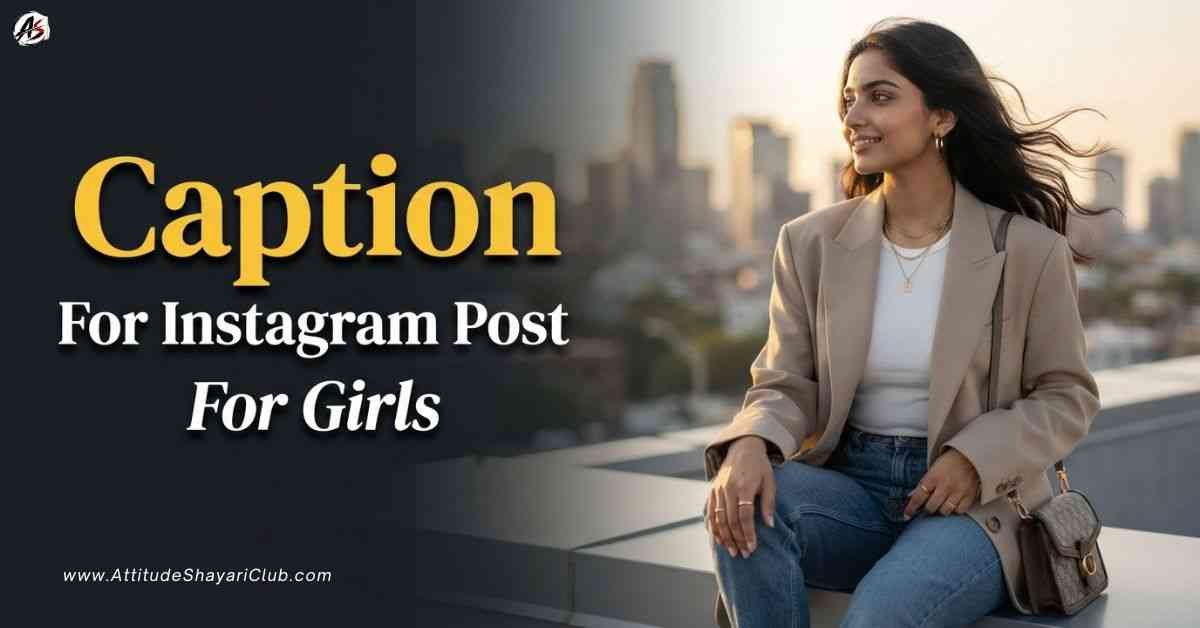 Caption For Instagram Post For Girls​