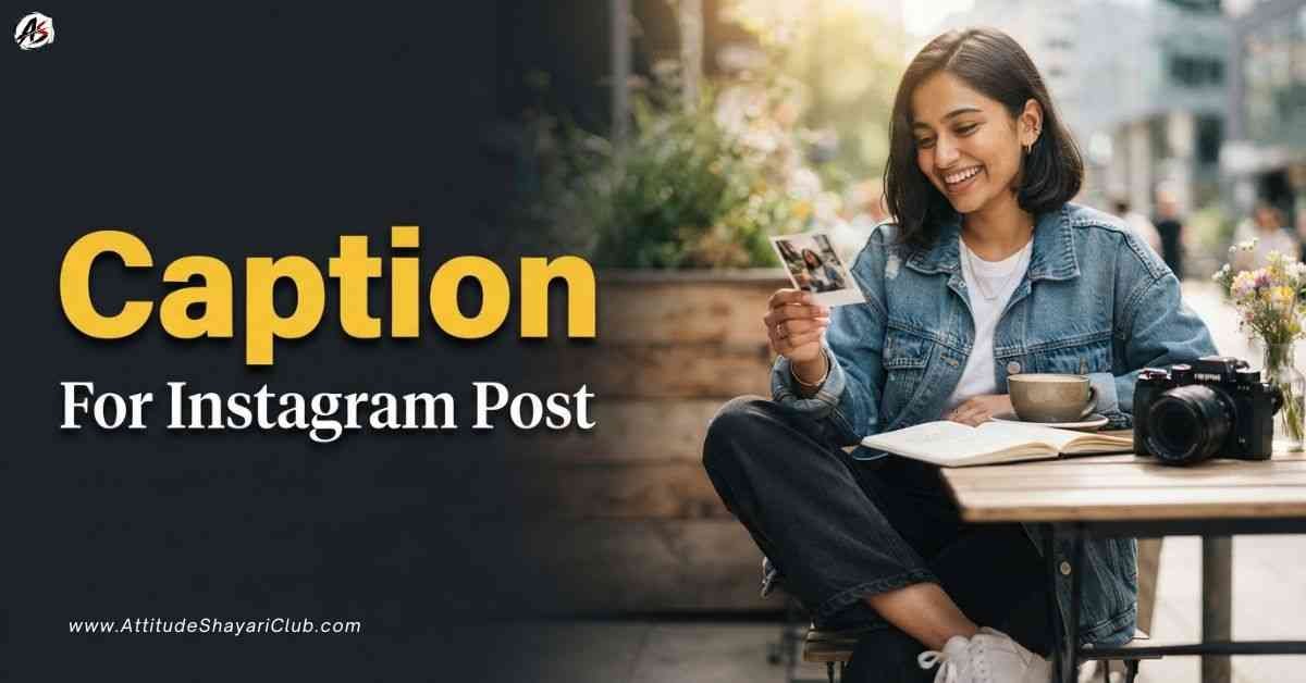 Caption For Instagram Post​