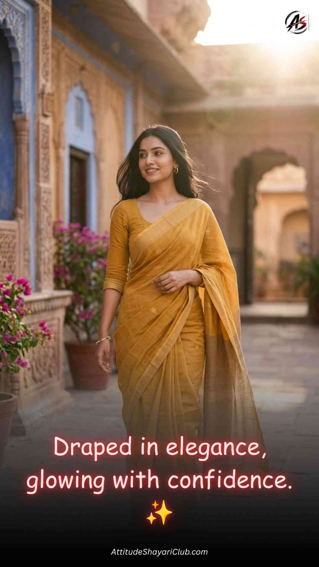 Caption For Saree For Instagram​