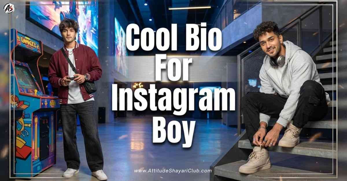 Cool Bio For Instagram Boy