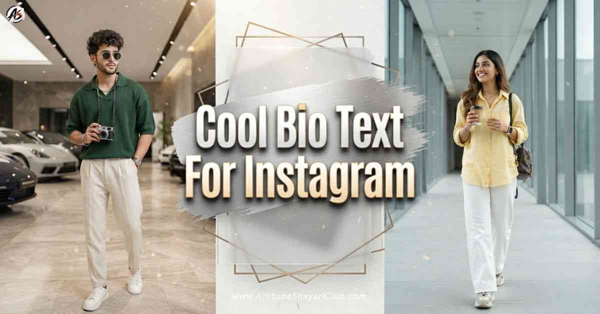 Cool Bio Text For Instagram​