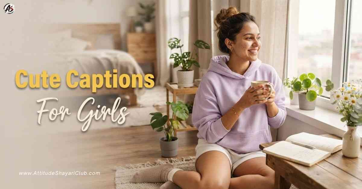 Cute Captions For Girls​