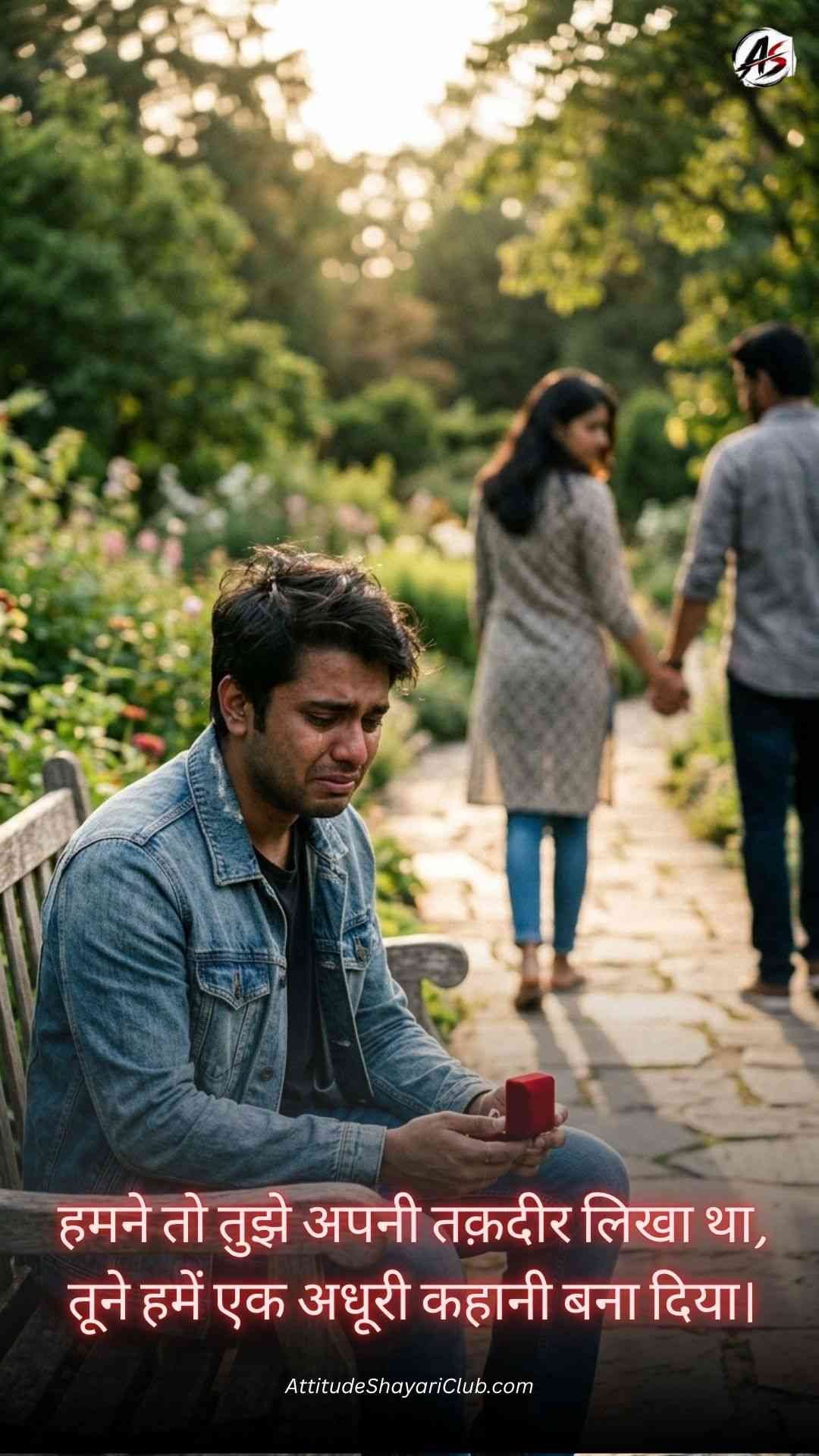 Dard Bhari Bewafa Shayari​