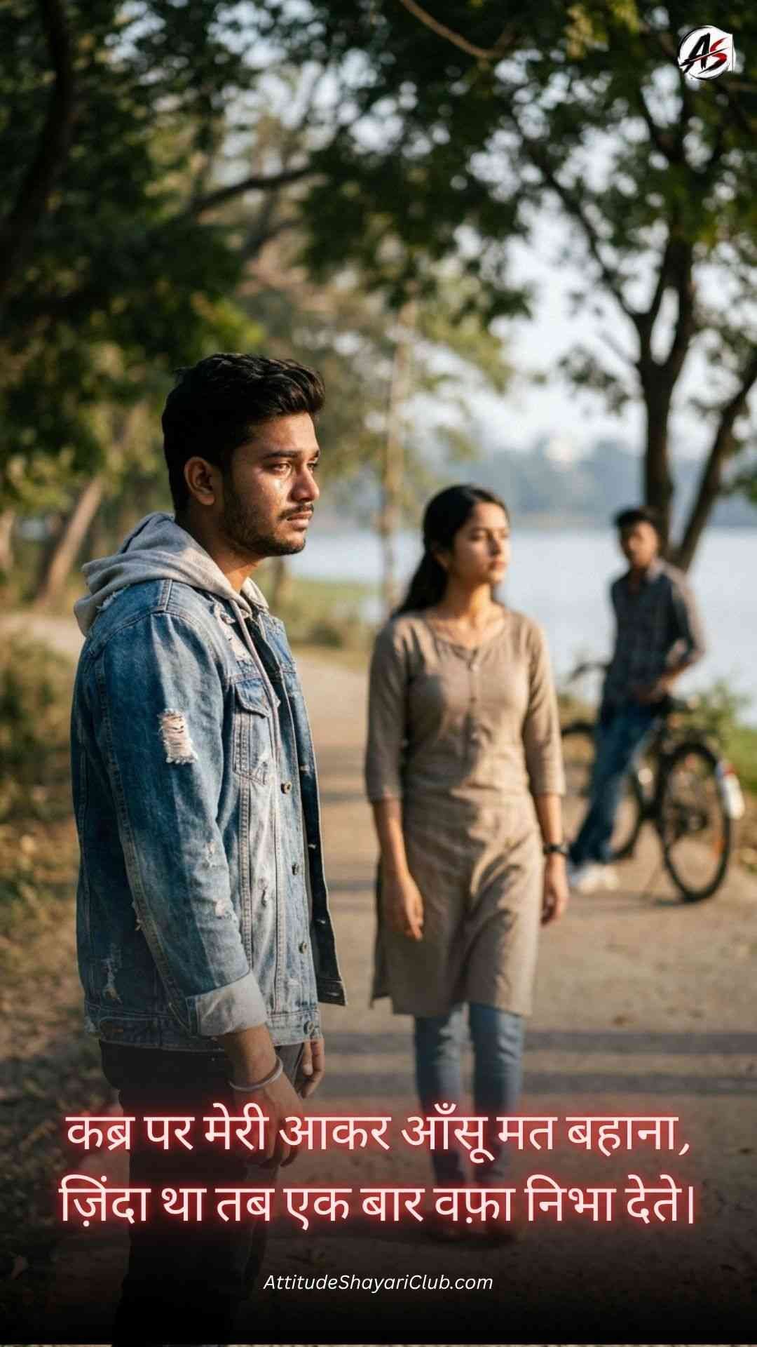 Dard Bhari Bewafa Shayari​_New