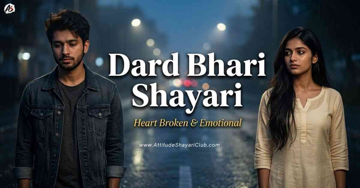 Dard Bhari Shayari In Hindi 678+ दर्दभरी शायरी हिंदी में