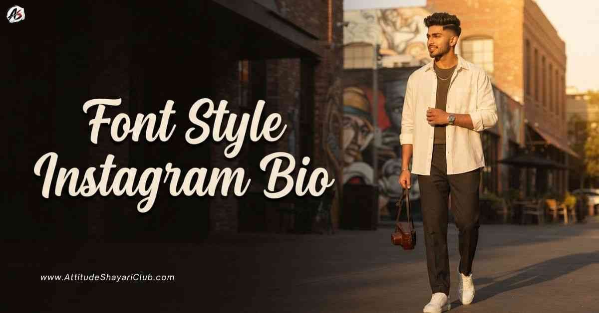 Font Style Instagram Bio