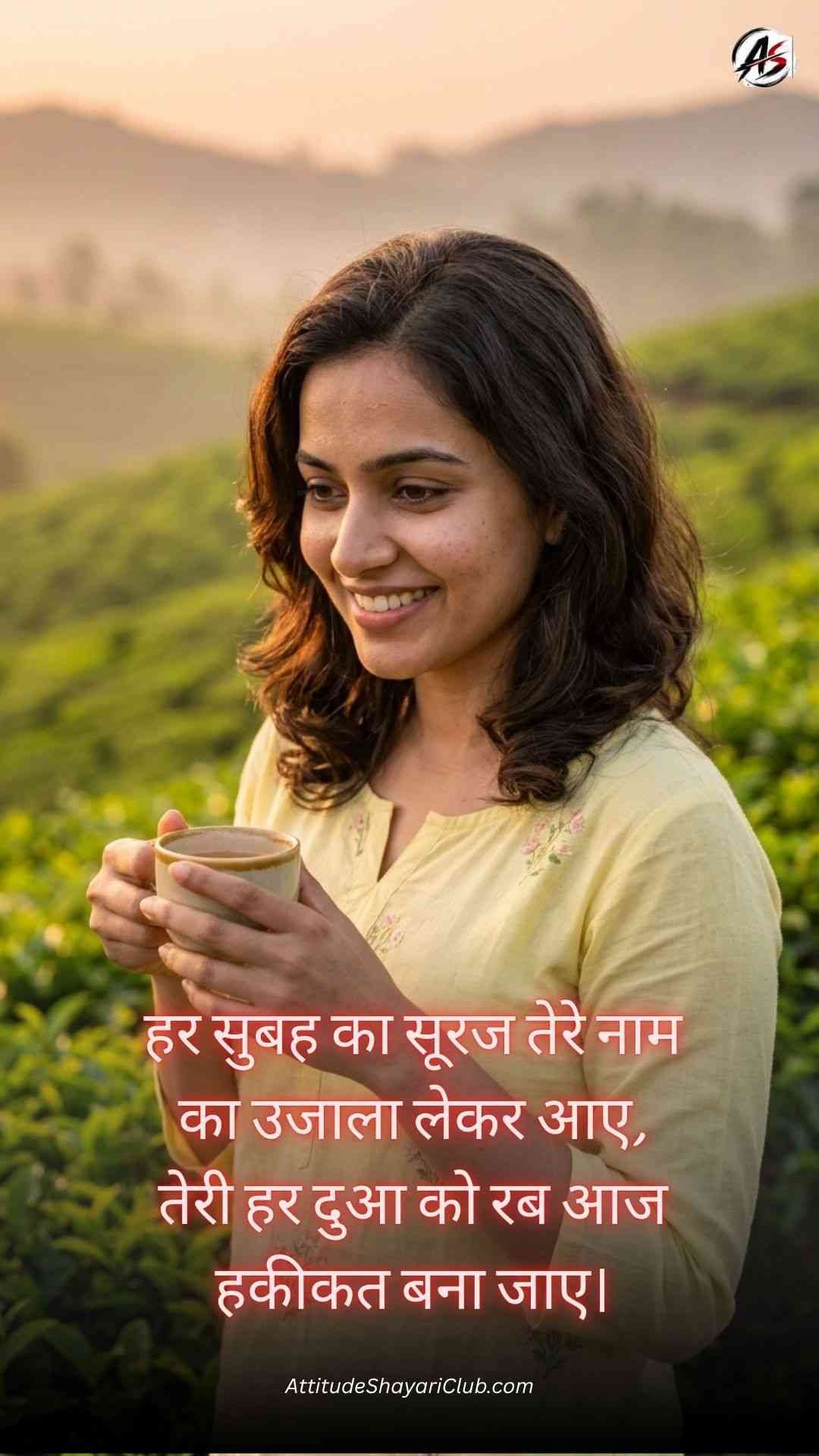Good Morning Images In Hindi Shayari​