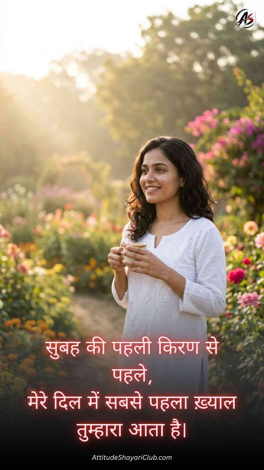 Good Morning Love Quotes In Hindi​