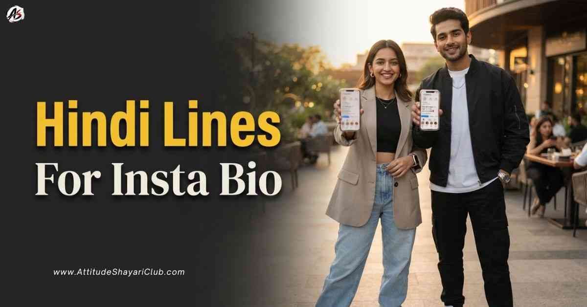 Hindi Lines For Insta Bio​