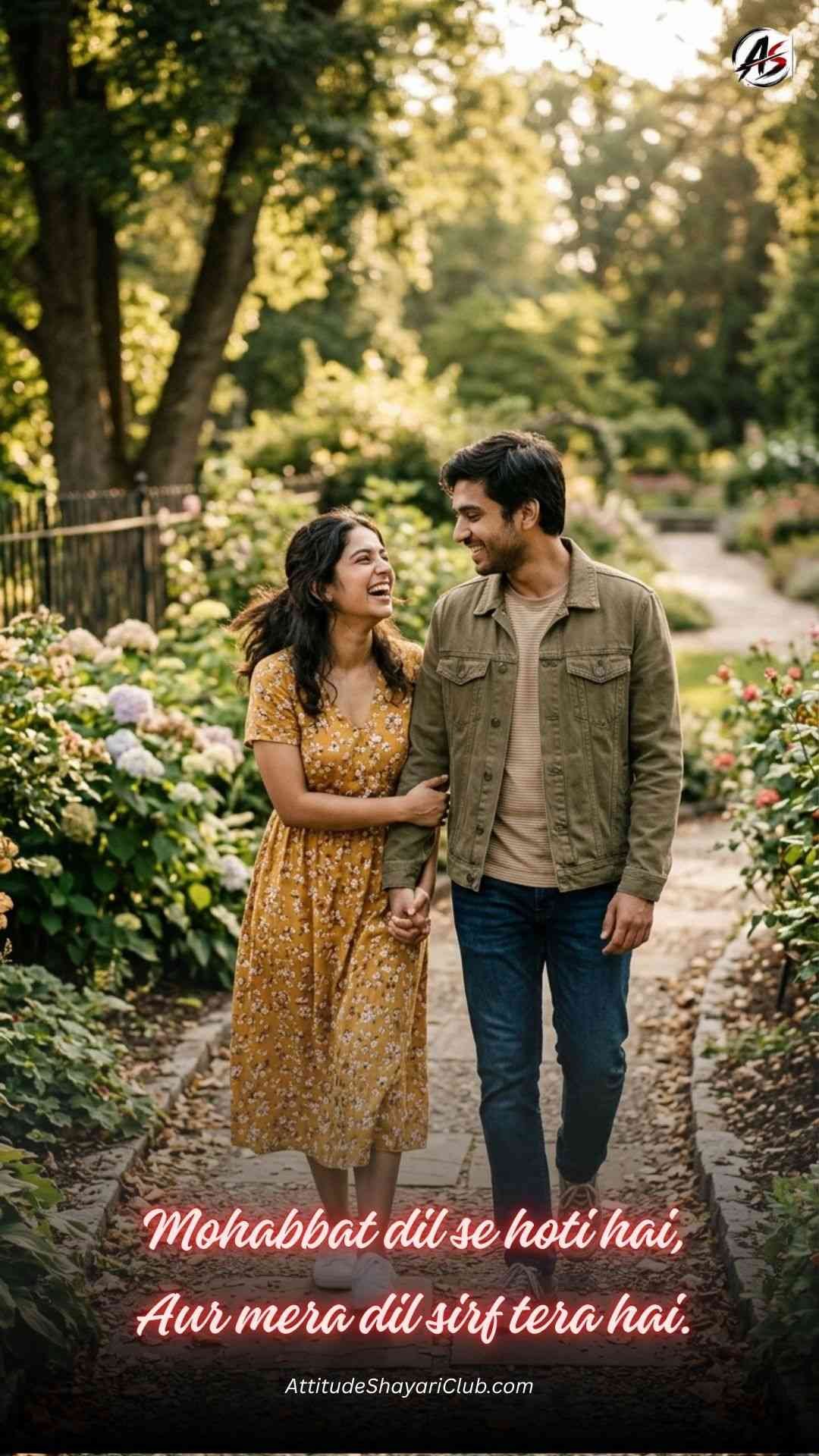 Hindi Love Shayari In English​