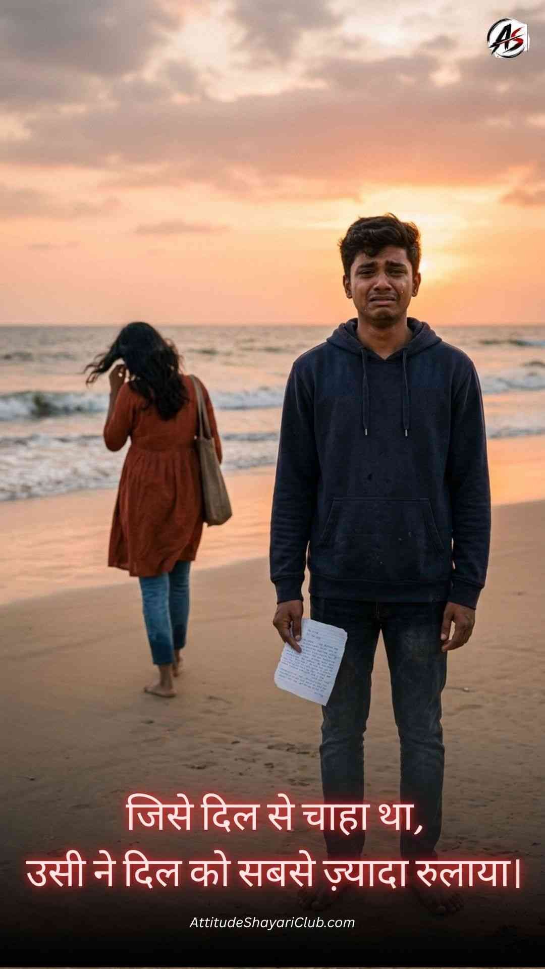 Hindi Shayari Love Sad​