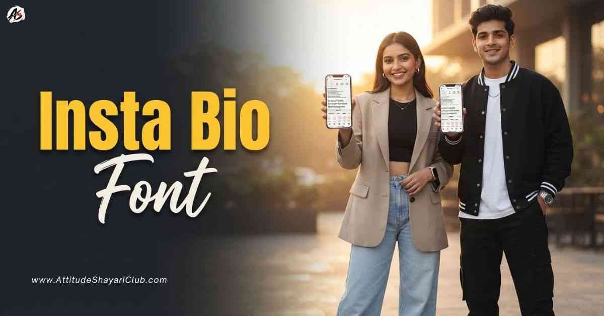 Insta Bio Font​