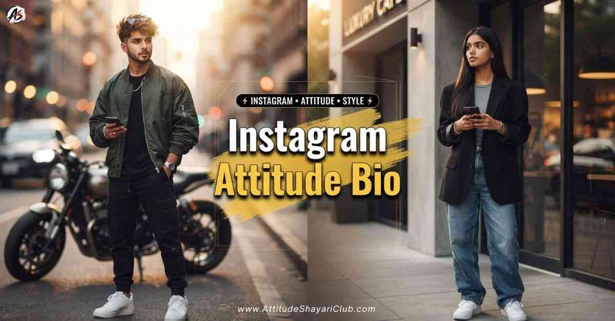 Instagram Attitude Bio​
