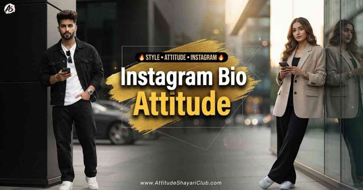 Instagram Bio Attitude​