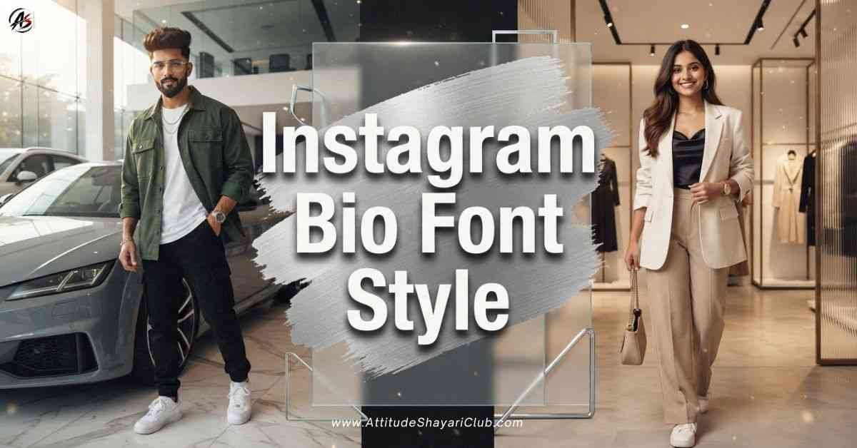 Instagram Bio Font Style​