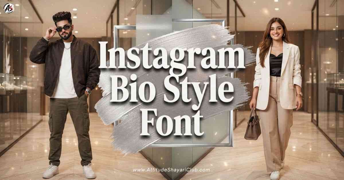 Instagram Bio Style Font​