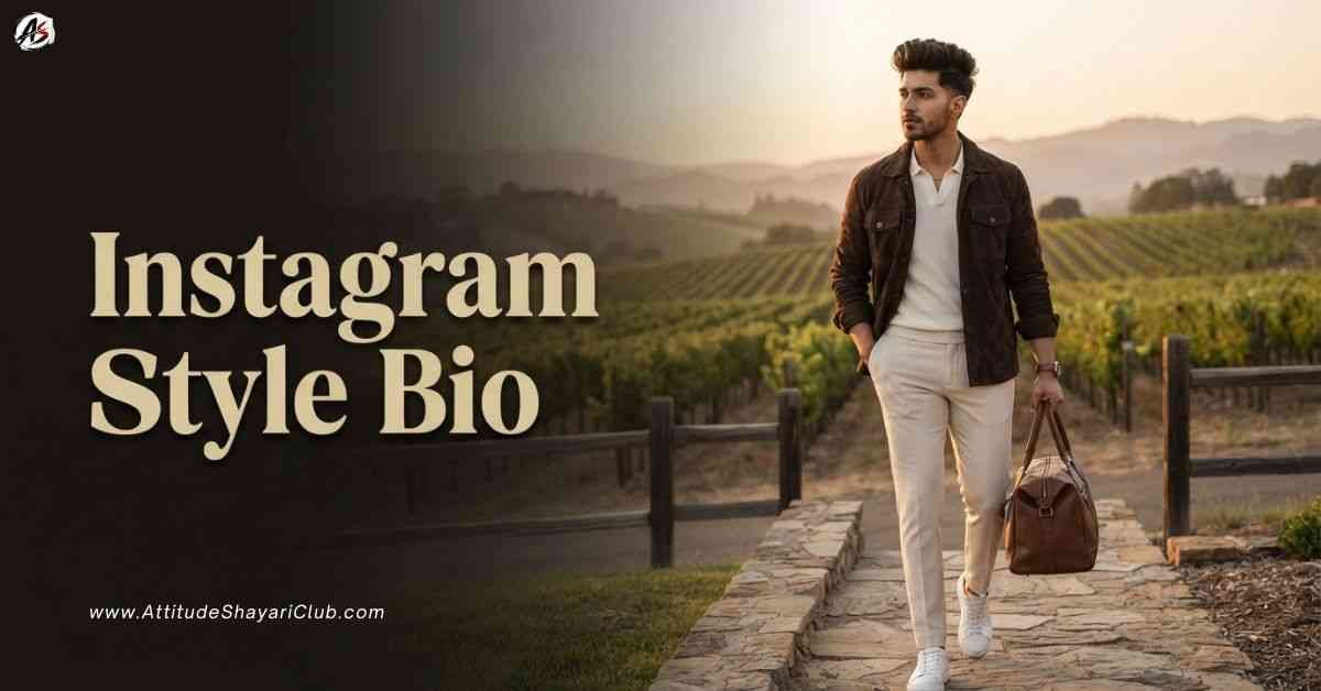 Instagram Style Bio