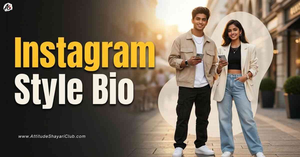 Instagram Style Bio​