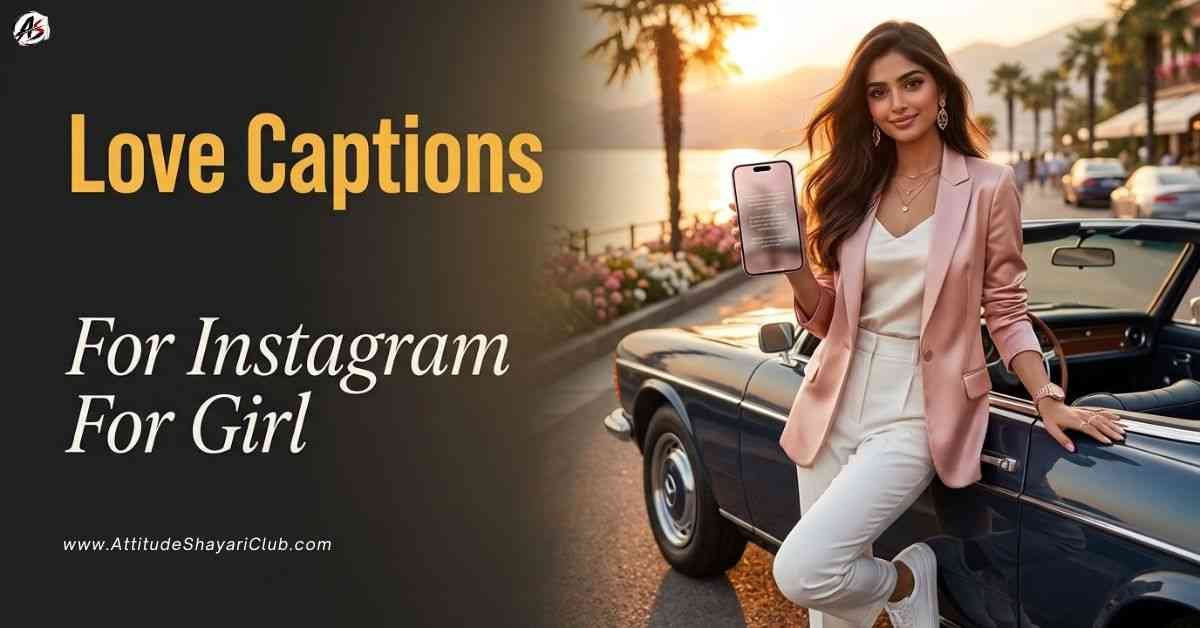 Love Captions For Instagram For Girl​
