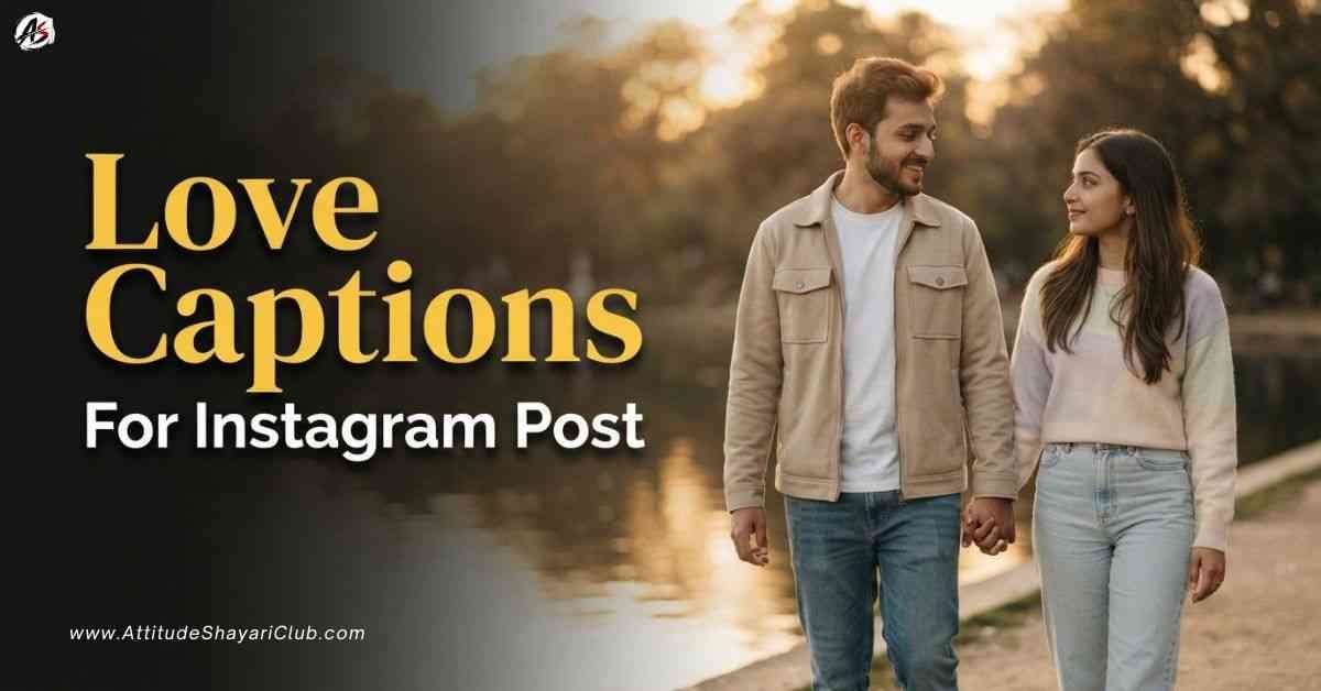 Love Captions For Instagram Post​