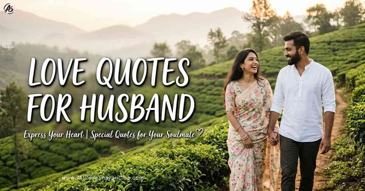 Love Quotes For Husband Best 500+ Sweet, Romantic Quotes