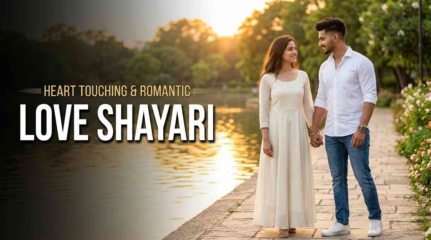 Love Shayari In Hindi Heart Touching & Romantic Shayari