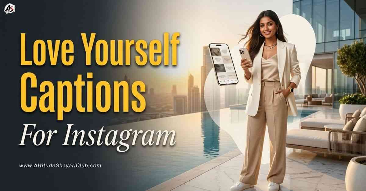 Love Yourself Captions For Instagram​