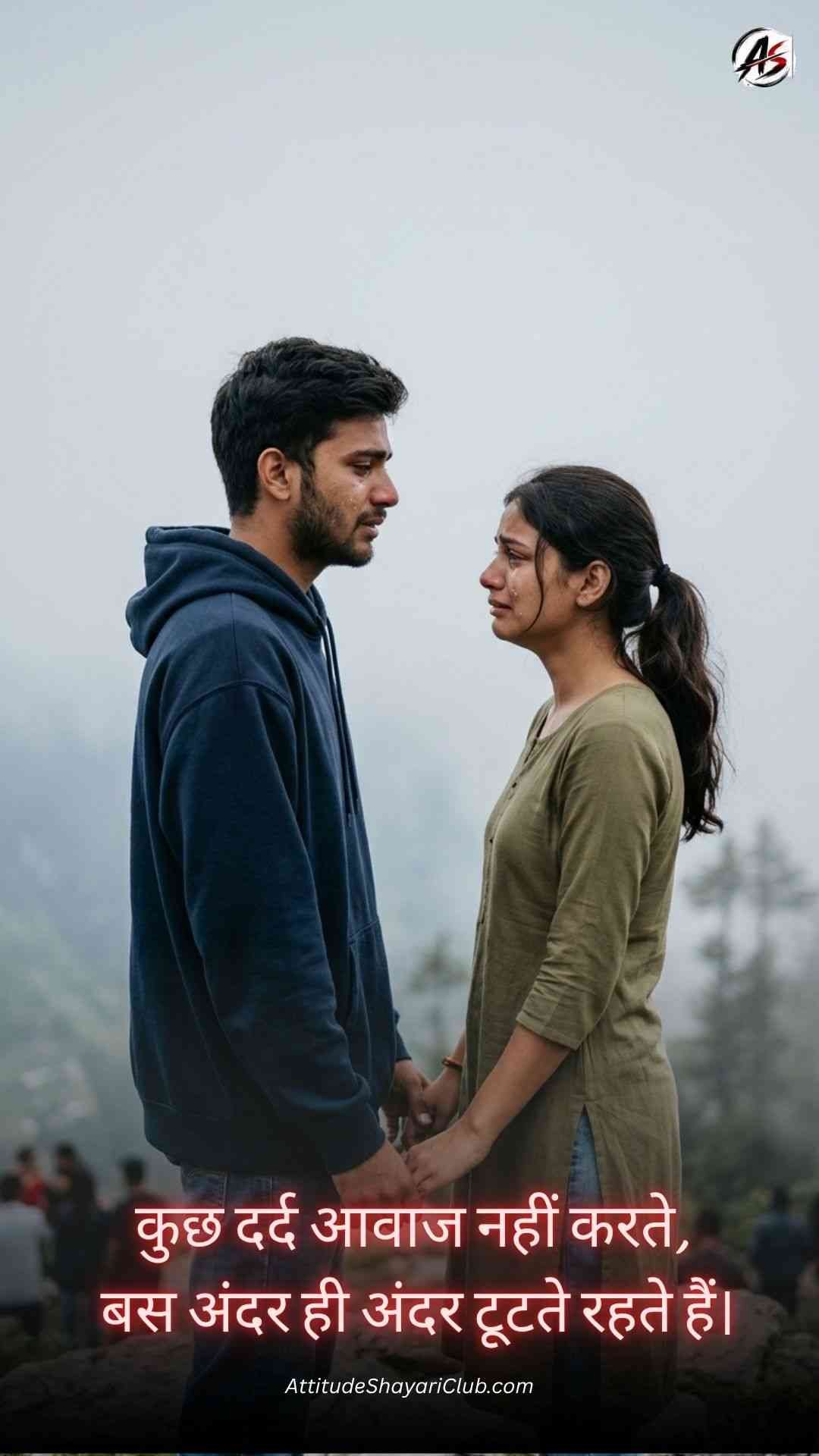 One Line Sad Quotes In Hindi​