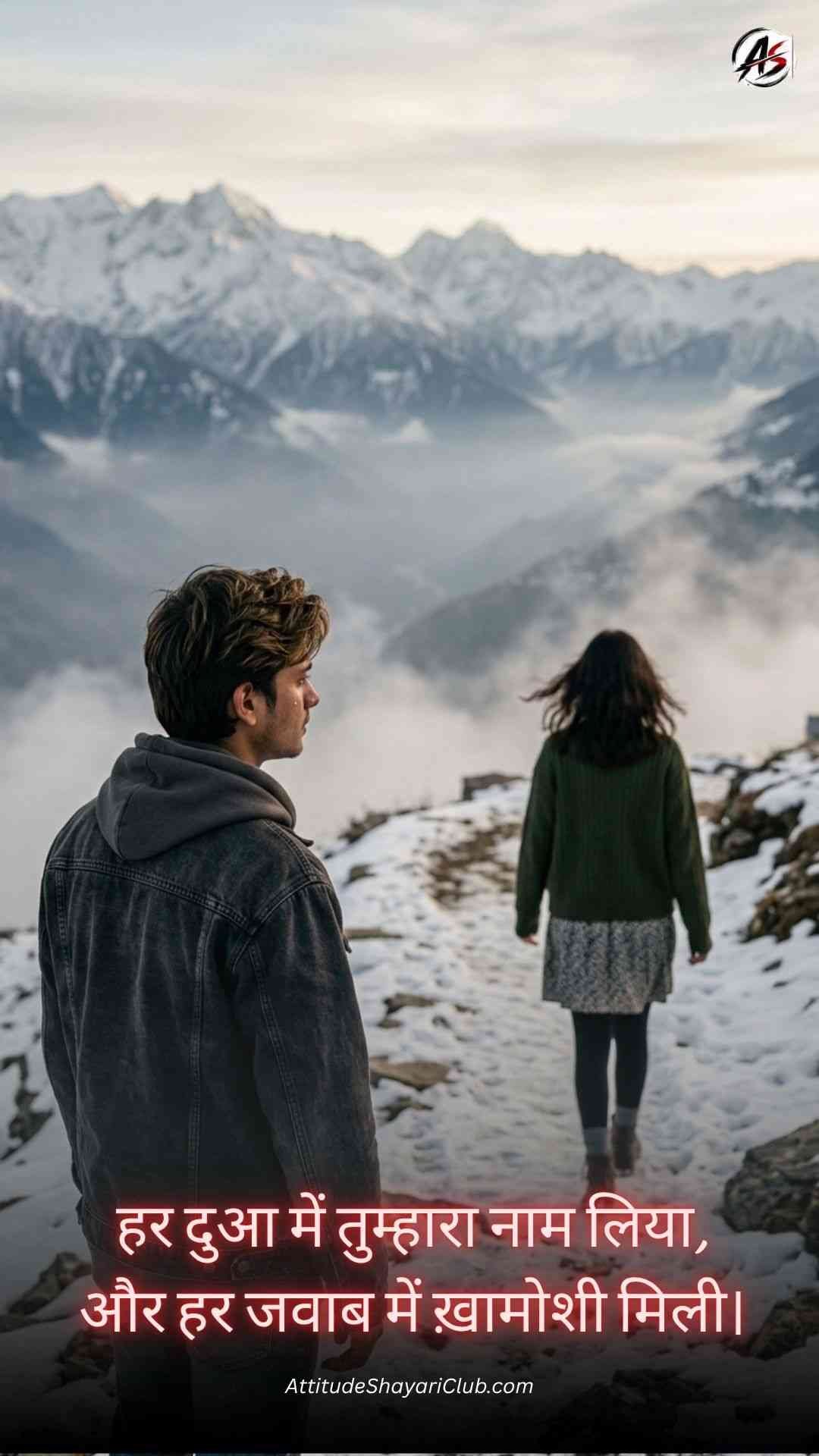 One Side Love Shayari In Hindi​