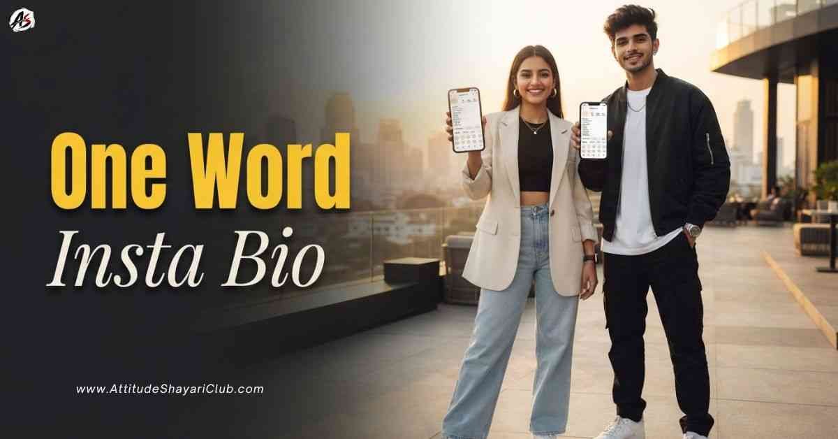 One Word Insta Bio​
