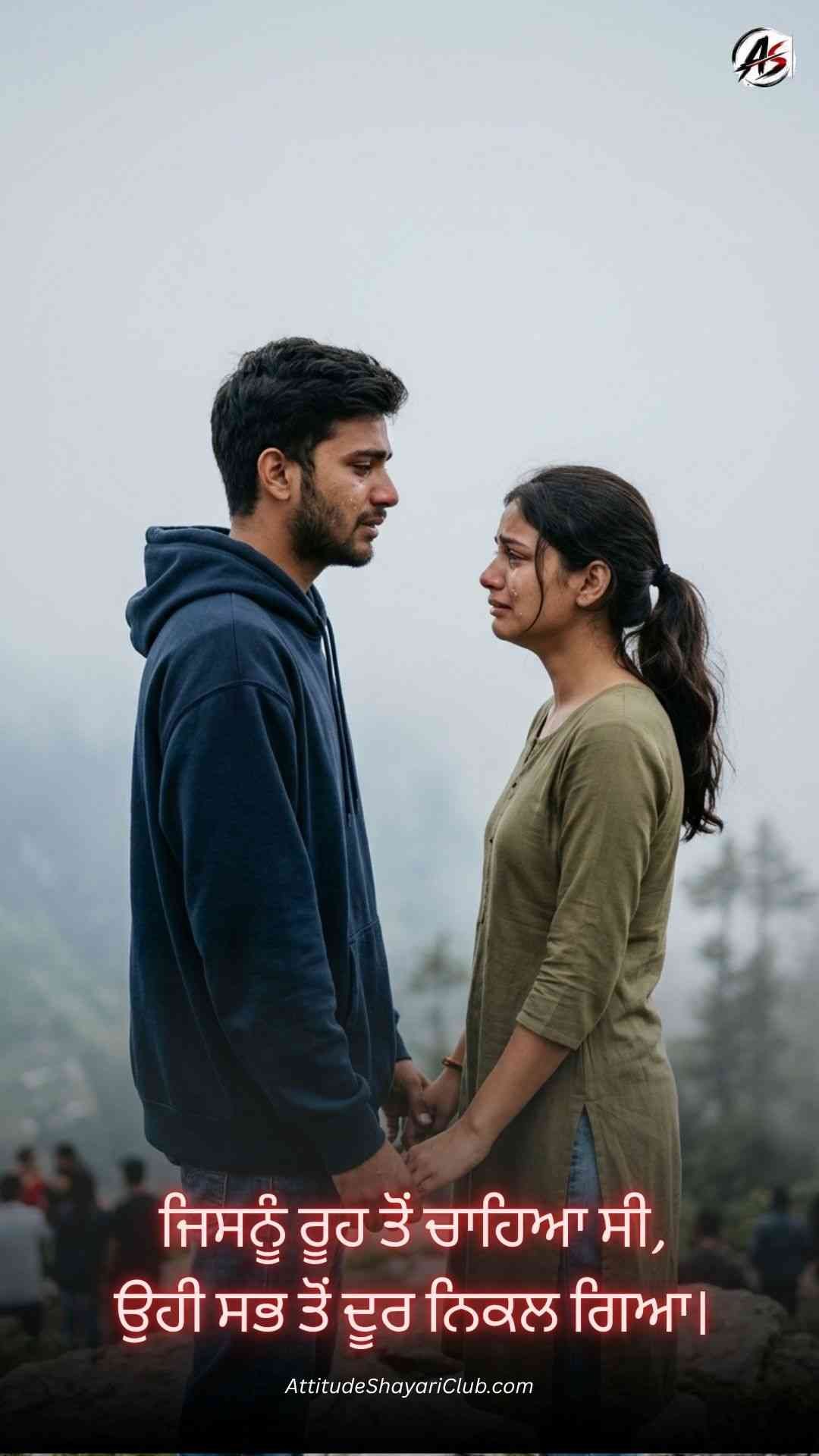 Punjabi Shayari Sad Love​